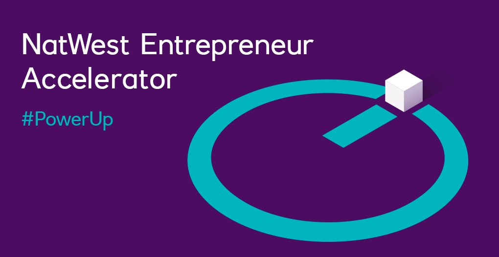 The <a href="/NatWestBusiness/">NatWest Business</a> #Accelerator is open for applications! Apply now using the link below to be in with a chance of working in a vibrant start up community complete with 1:1 coaching and bespoke events!🤩#PowerUp #Entrepreneurship
business.natwest.com/business/busin…