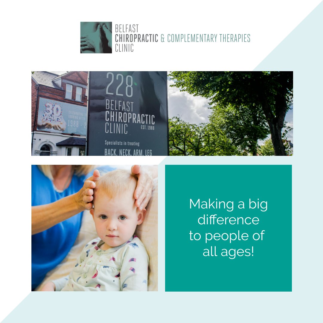 belfast_chiro's tweet photo. We love that our clinic helps people from every age bracket! 
No matter what age you are, you are always welcome 😀 

Book an appointment online today 
👉 https://t.co/bygHj9bENZ https://t.co/I08mzqoT3h
