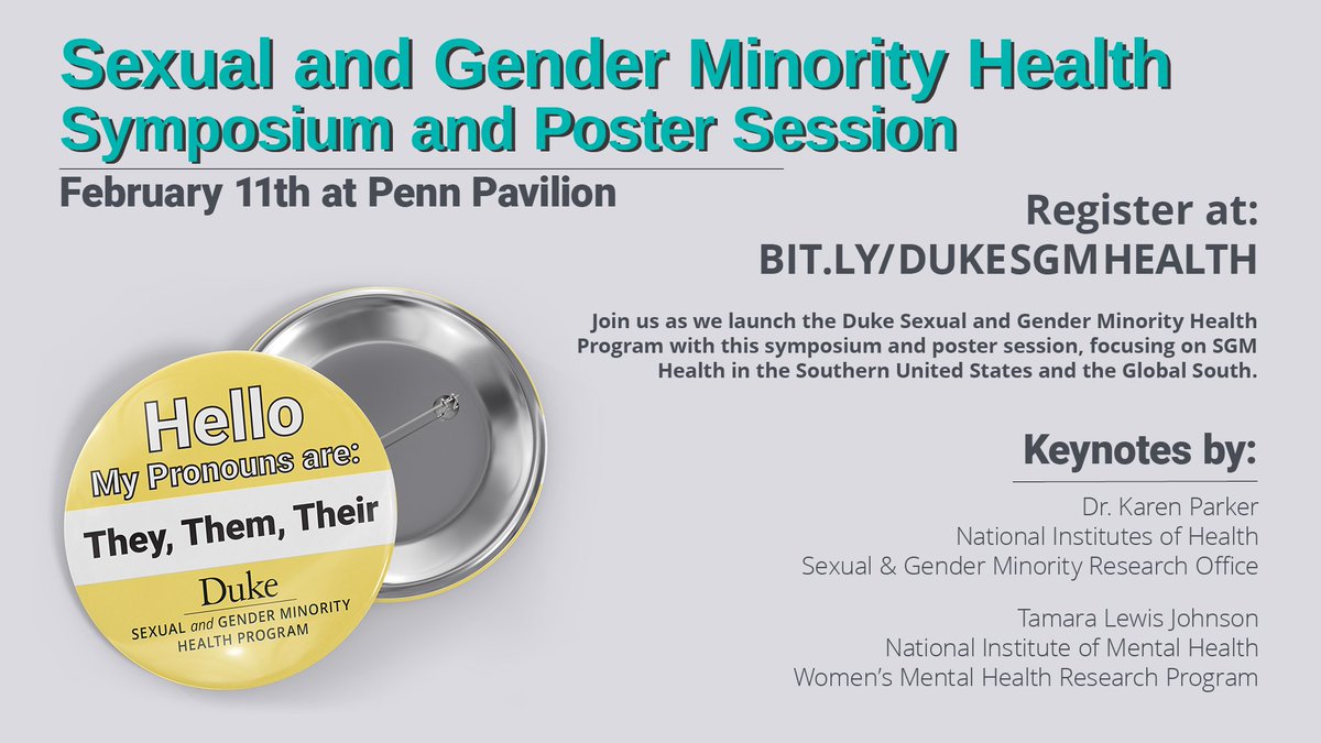 Image: They, Them, Their button. All event details available at link provided in tweet.