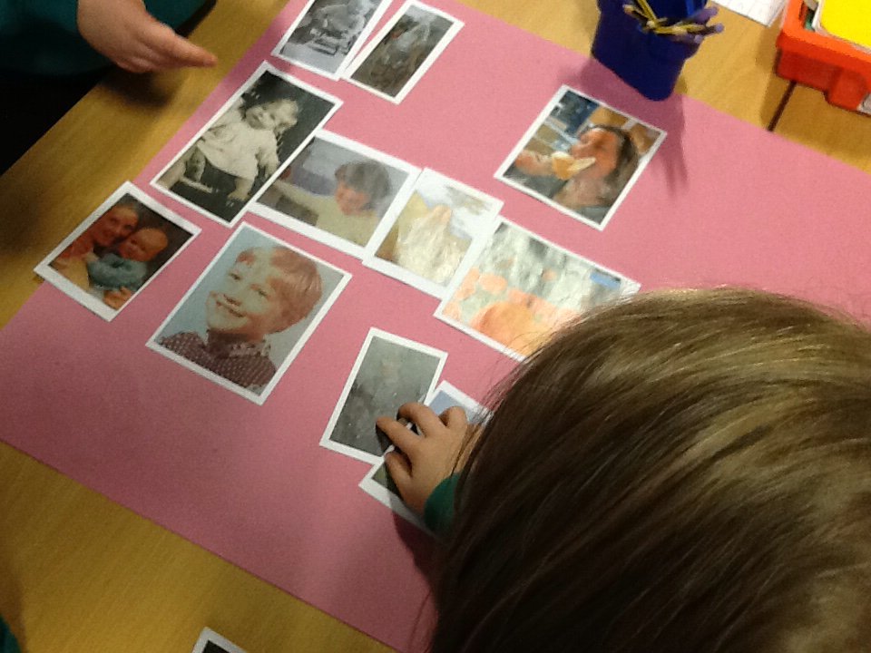 EndikeYear1's tweet photo. In Year One our Science today was all about the Human life cycle and how we change as we get older.  We had a very funny time trying to recognise our teachers and order their lives! @EndikePrimary #endikescience https://t.co/RmMuBkK1zI