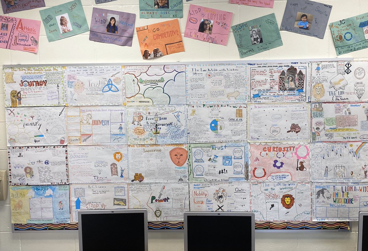 Ss-Theme is hard! 😣
So we read a common novel with lots of themes. Pulled out lots of topics. Each group of 3 chose 1 and wrote a thematic statement. Found quotes to support, added symbolism &amp; characterization, &amp; Wow! 💜#whyIteach #NCTEvillage #ELAchat <a href="/ncte/">National Council of Teachers of English (NCTE)</a> #engchat #2ndaryELA