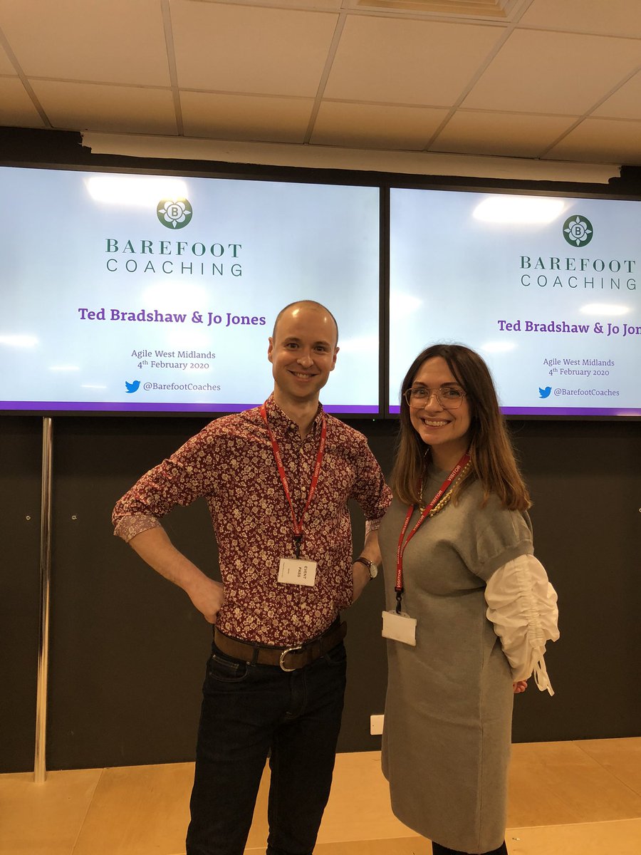 Barefoot_Ltd's tweet image. Just about to get started at agile West Midlands! #sainsburystech