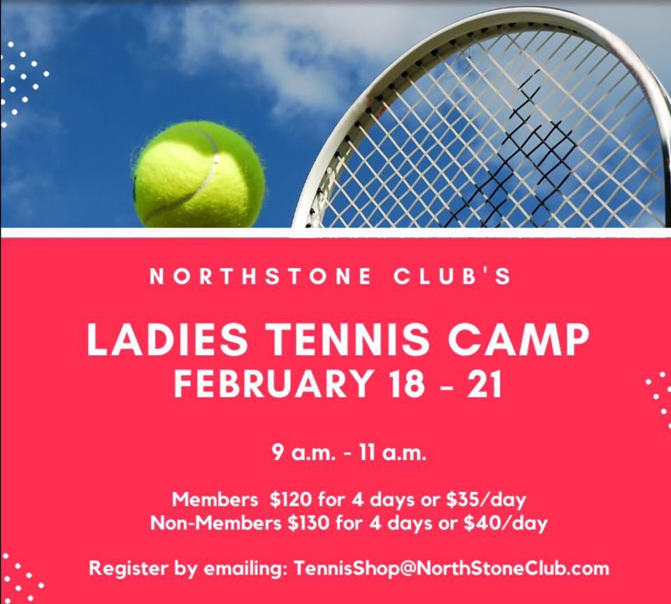🎾Reserve your spot today! Email - Tennisshop@NorthStoneClub.com🎾