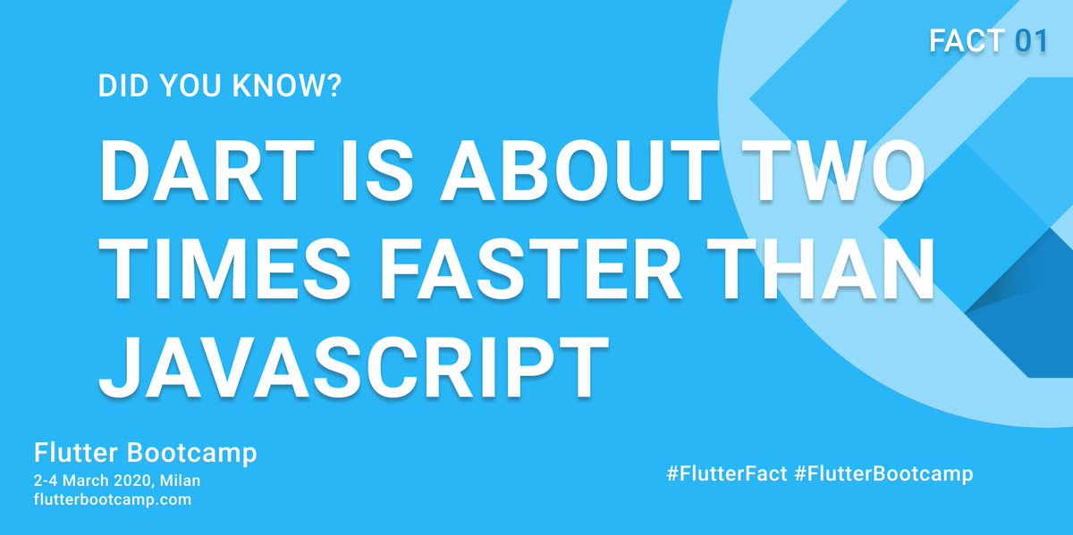 Red_Open_srl's tweet photo. #Flutter #bootcamp 2-4 March 2020 in Milan
Register now ๐
https://t.co/KCg3D7eKVm
#FlutterEurope #flutterdev #flutterfact #dart https://t.co/6wl3ciZA7L