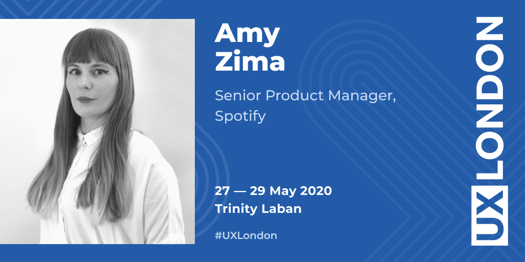 Amy Zima at UX London