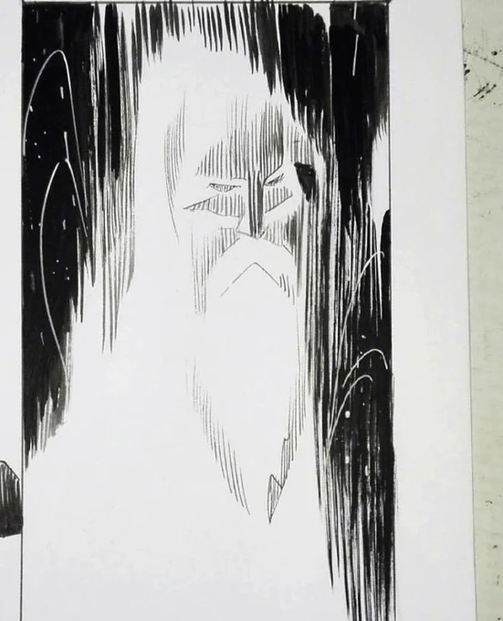 Drawing light is complex trickery. #comics #ink 