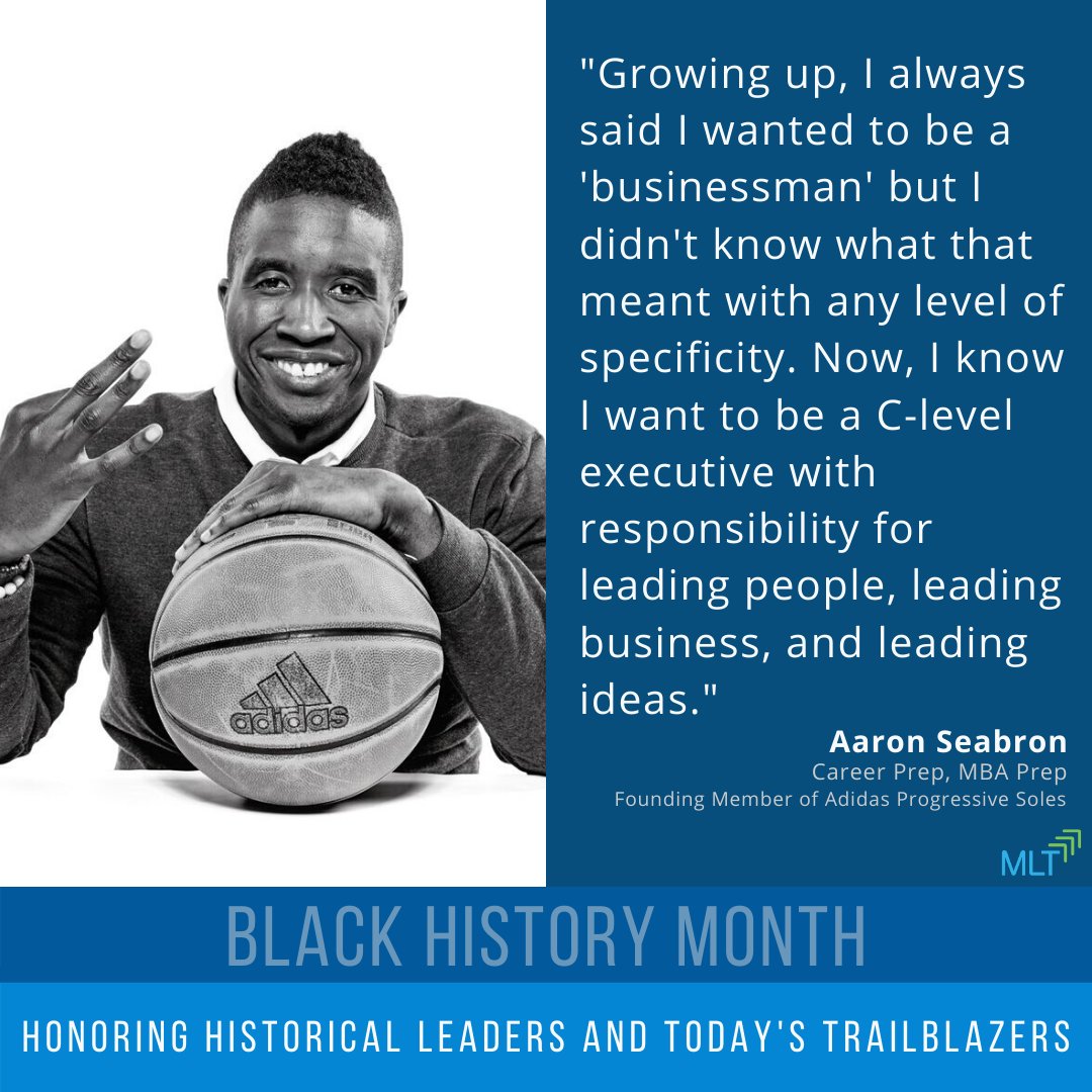 MLTOrg's tweet photo. Aaron Seabron is an #MLTRisingLeader making history today at @adidasoriginals. He’s a founding member of the Black employee affinity group, Progressive Soles. #BlackHistoryMonth
https://t.co/LsQ32uxv4e https://t.co/dyUzl8Ix5r