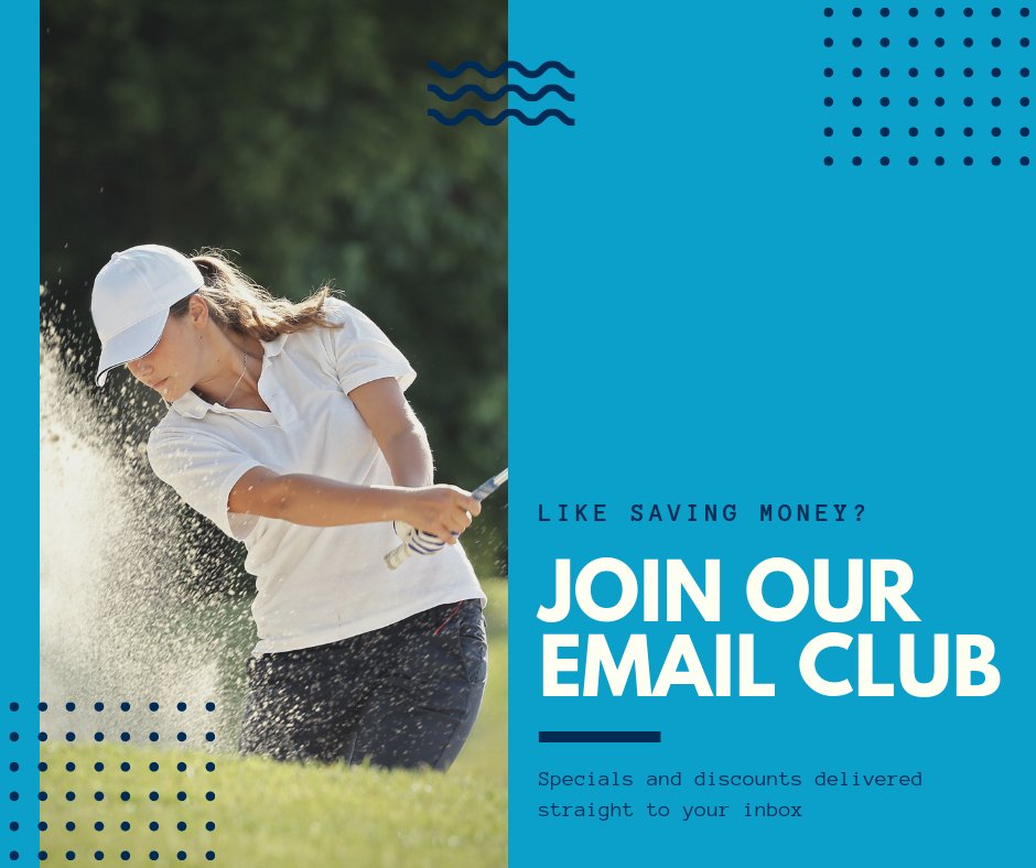 Like saving money? Join our email club for the latest Celebration Golf news and specials delivered straight to your inbox!

👉 bit.ly/2K0hPfk