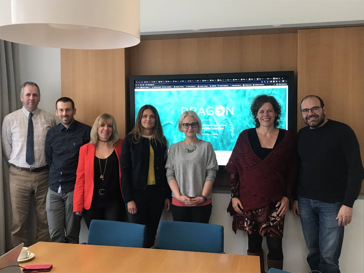 DATADRAGON_EU's tweet photo. It was a very productive #datadragon project meeting with our partners from @DataWUR @agri_epi #h2020 @BioSenseRS https://t.co/aIhRm2VlnX