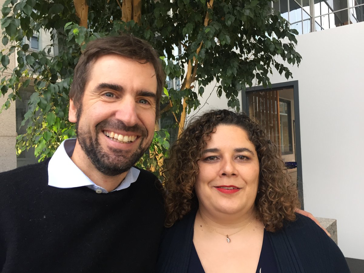 Jan Skriwanek and Marta Gómez Quintanilla