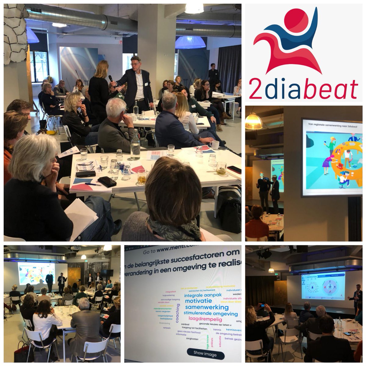 Vandaag de aftrap, samen met professionals uit diverse organisaties zijn we aan de slag om met #leefstijlinterventies de opmars van #diabetestype2 te stoppen. 
Morgen in Utrecht zitten we vol, in Zwolle, 12-2 zijn er plaatsen beschikbaar om mee te doen!
lnkd.in/dU6bu4V