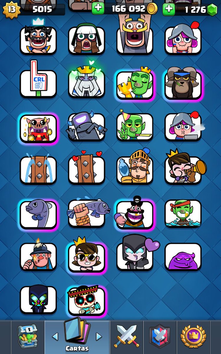 tsacoxpi's tweet photo. Cuenta (económica) a la venta🤩

Obtiene : 

- Variedad de Mazos maxeados
- Variedad de Emotes
- Variedad de Skins
- +1200 Gemas
- +160.000 de Oro

Mejor oferta se la lleva, MD abierto para negociar.

Se agradece RT. https://t.co/0eXbw6ORXQ