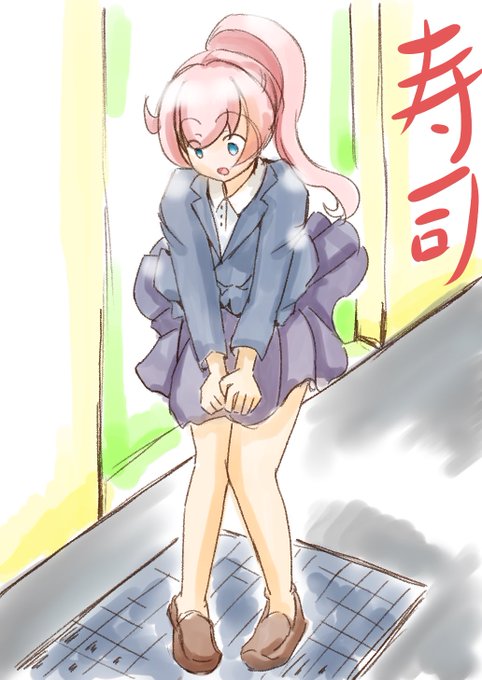 スカートめくりのtwitterイラスト検索結果