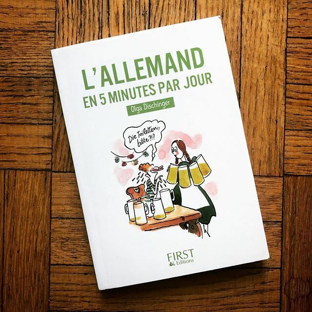 thatpascale's tweet photo. “German in 5mn a day”. I used to speak German... I hardly remember anything but that has to change. Even though Berlin is rather English-speaking friendly, I want to speak like a local.
I wanted to speak 5languages when I was little, time to work on my 3… https://t.co/rcOS8FUAxO https://t.co/KDyLnka4lP