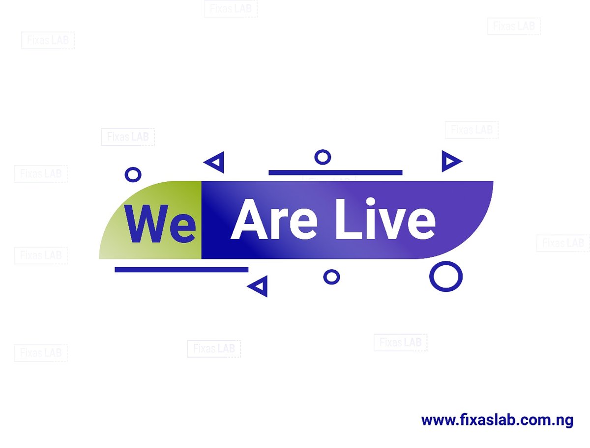 FixasLab's tweet image. We are live!!! We are ready to effect the changes needed in your business. #FixasLabHQ