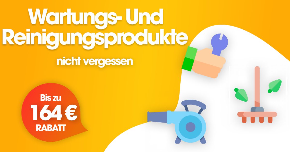 Diese Woche auf <a href="/FarmitooDE/">FarmitooDE</a>: SONDERANGEBOTE AUF WARTUNGS- UND REINIGUNGSPRODUKTE!👨‍🌾🛠
Melde dich jetzt an und löse deinen 5% Rabattgutschein auf deinen ersten Kauf ein! Alle aktuellen Sonderangebote findest du unter: farmitoo.com/de/promotions/
#farmitoo #farmitweet