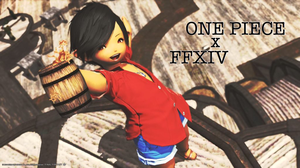 しゃる Titan En Twitter Lalafeluffy コスプレミラプリ Ff14 Onepiece T Co Hzp607zidq Twitter