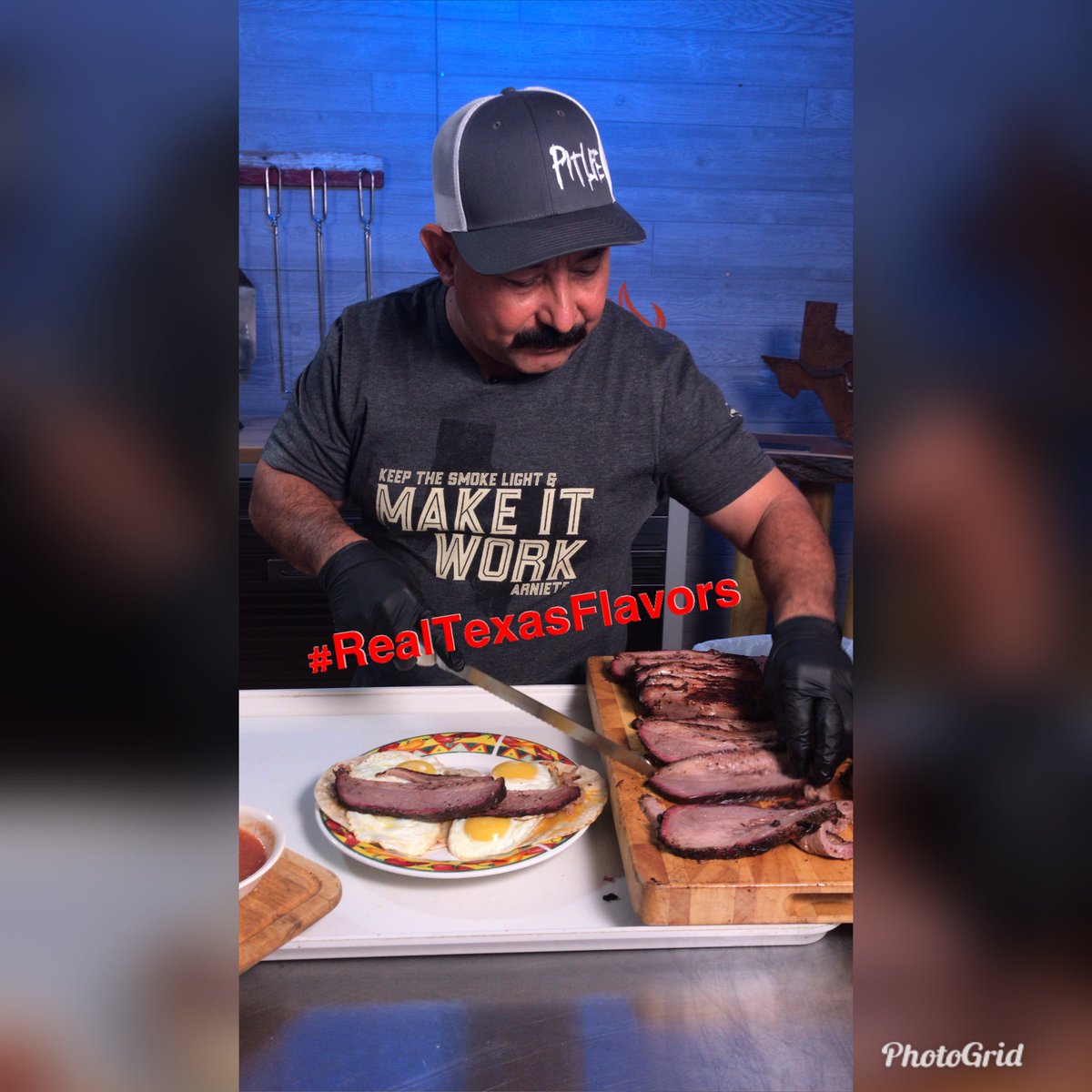 TACO TUESDAY! 
Have you ever tried fresh smoked Texas style brisket with over easy’s in a fresh flour tortilla for breakfast?
Man ya gotta live a little so go for it, ain’t no right way or wrong way, just Make It Work
