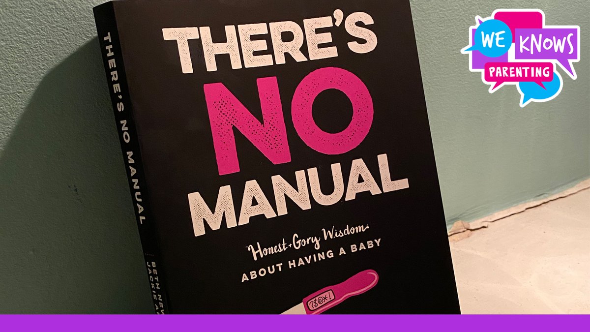 There’s No Manual  megaphone.link/weknowsparenti…

This week, while <a href="/Micnen/">Peter McNerney</a> solo parents in New York, <a href="/bethnew/">Beth Newell</a> calls in from out of state with co-author Jackie Ann Ruiz. Beth and Jackie’s book “There’s No Manual: Honest &amp; Gorey Wisdom About Having a Baby,” is available TODAY!
