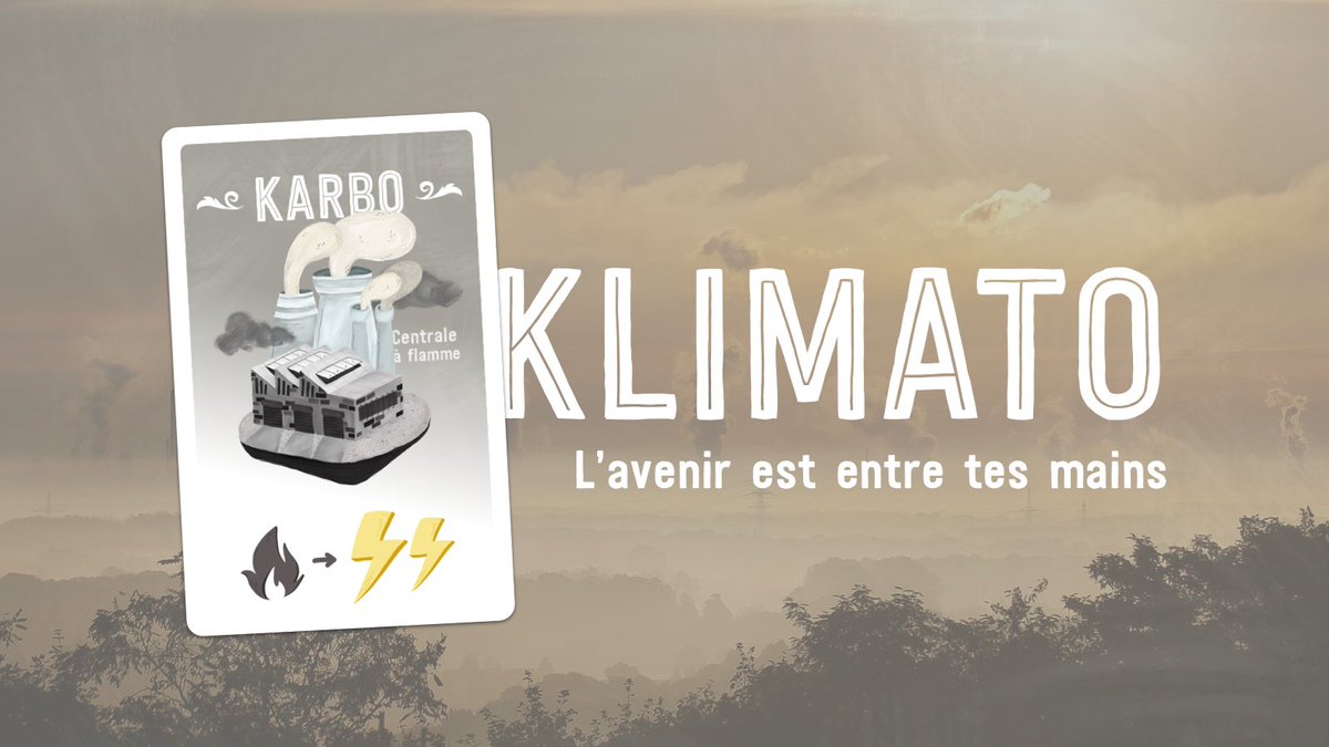 SubvertiGames's tweet photo. 🍃 KLIMATO 🍃

La centrale à flamme, une solution avec un rendement énergétique supérieur mais pas très #ecologique !  🌍

Vous laisserez-vous tenter par ces structures polluantes, ou resterez-vous 100% #ecolo ?! 

#j2s #subverti #boardgames https://t.co/GLQjk5egEs