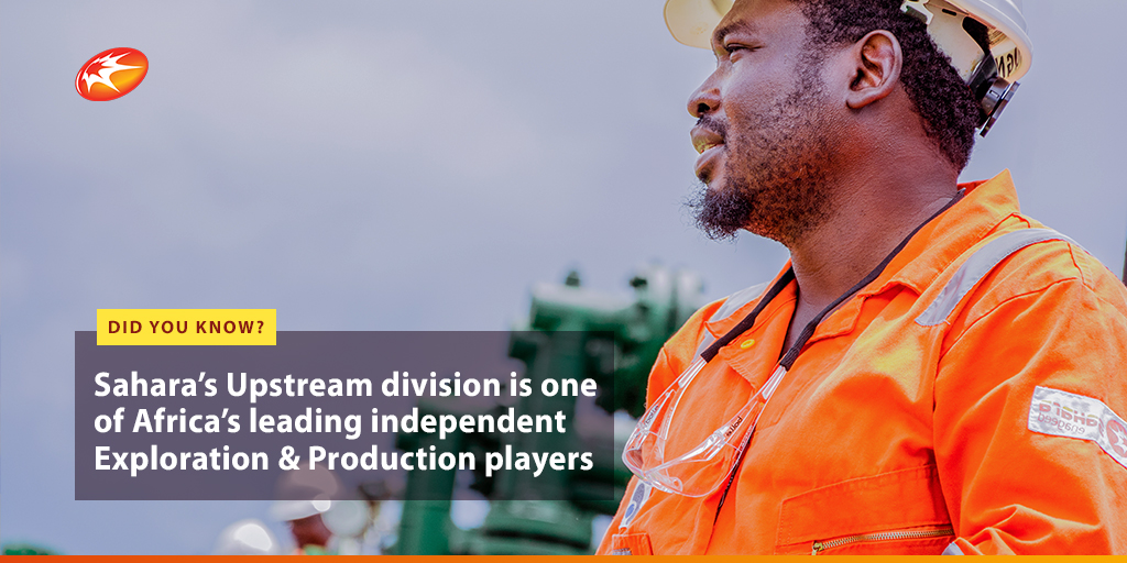 iamsaharagroup's tweet photo. #DidYouKnow?

Sahara’s Upstream division is one of Africa’s leading independent E&amp;P players; with a diverse portfolio of 9 oil &amp; gas assets in prolific basins across Africa &amp; ongoing expansion &amp; production target of 100,000 bpd over the next 5 years.

#ThisIsSahara https://t.co/rsPQlQWvCx