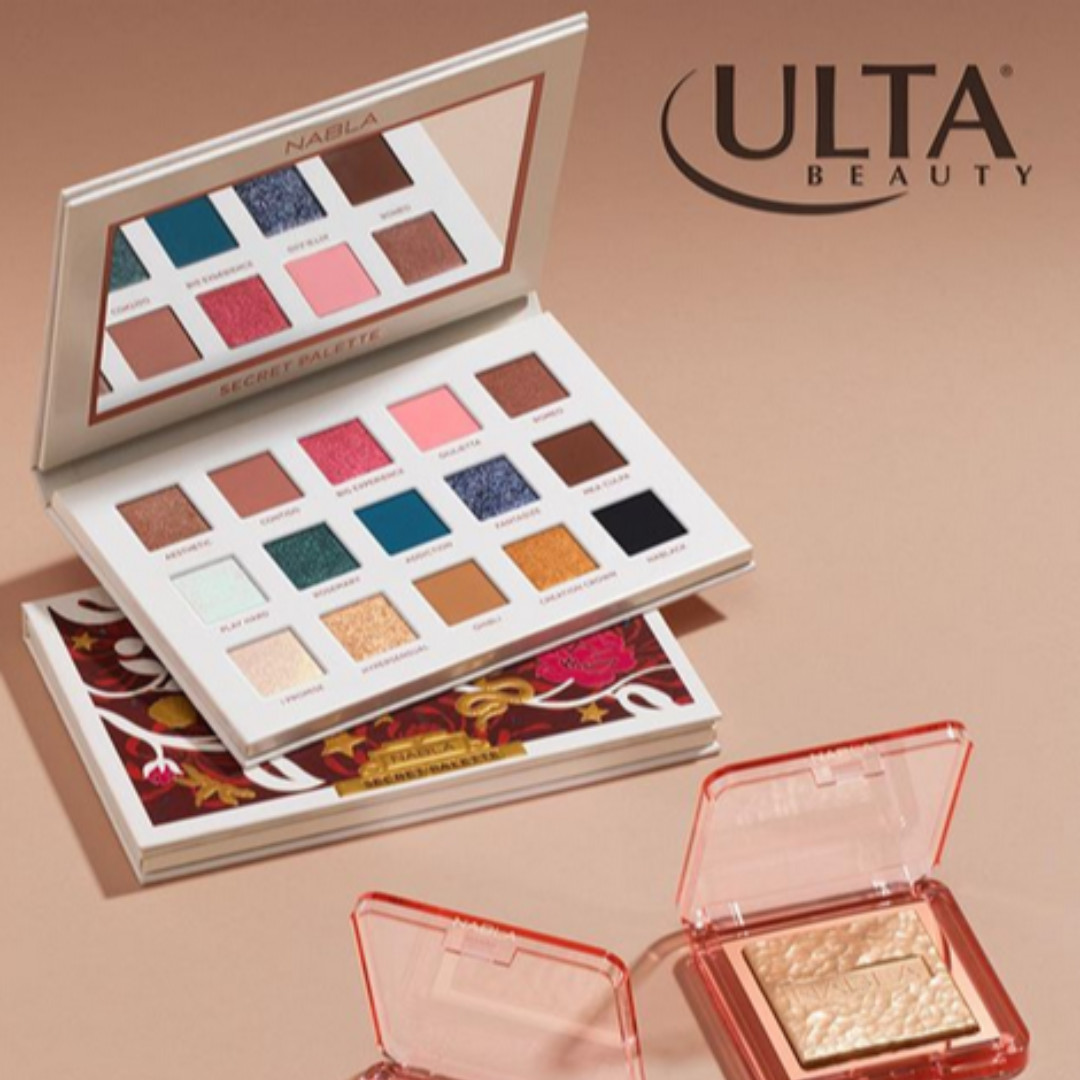 Glamtownshop's tweet photo. El packaging de esta paleta de sombras de @NablaCosmetics es elegante y compacto. 
Adornado con un patrón hipnótico y texturizado que realza la preciosidad de la decoración.❣ https://t.co/mp9mDQc0JI