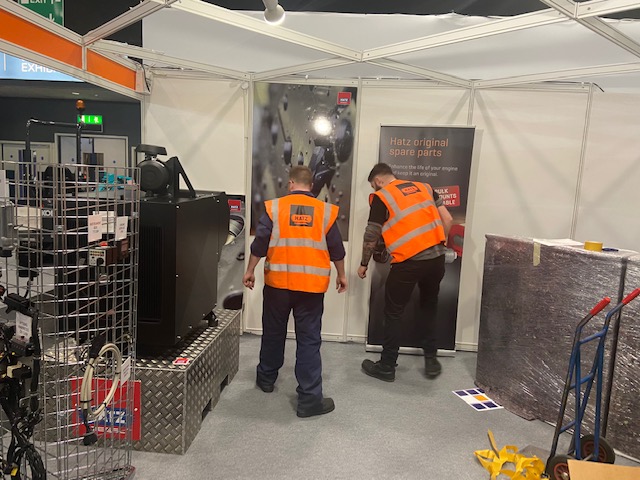 GbHatz's tweet photo. Hatz GB have been busy today setting up for @ExecHireShow 2020, Only 1 sleep to go! #standB42 #Meetheteam #Hatzengines #setup https://t.co/3WzKJZl7iE