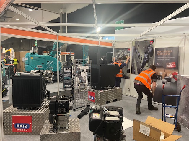 GbHatz's tweet photo. Hatz GB have been busy today setting up for @ExecHireShow 2020, Only 1 sleep to go! #standB42 #Meetheteam #Hatzengines #setup https://t.co/3WzKJZl7iE