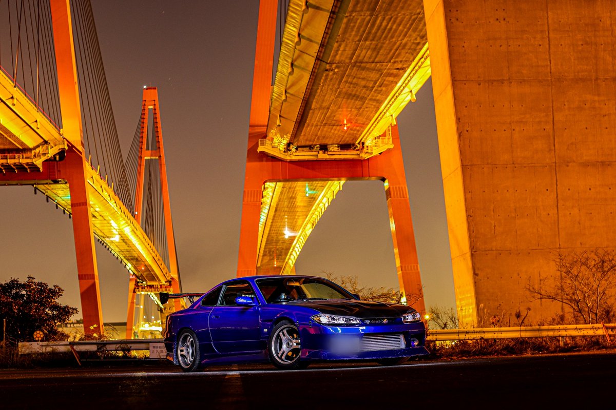 ケースケ Team Ksk Team Xross No Twitter 平日の深夜は静かで良き S15 Nissan Silvia Specr Car Photo シルビア 日産 車 スポーツカー 写真 一眼レフ 夜 ファインダー越しの私の世界 写真好きな人と繫がりたい 車好きな人と繋がりたい 名港トリトン