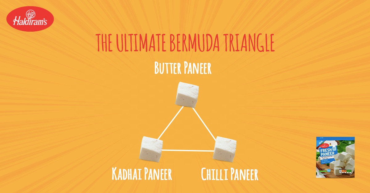 HaldiramSnacks's tweet photo. The only Bermuda Triangle we are not afraid to get lost in.
#Haldirams

#bermudatriangle #haldiram #incredibleindia #lifeisenjoy #bolivia #visitsouthamerica #america #uk #london #southall #discoversouthamerica #goodlife #sonyalphain #experiencebolivia #foodmemes #memes #paneer https://t.co/FfjKQx4bIJ