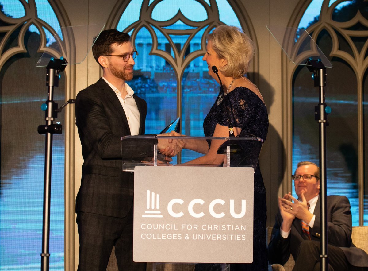 CCCU (@cccuorg) on Twitter photo #CCCUPresConf Recap: This year’s award recipients were <a href="/leithanderson/">Leith Anderson</a> and <a href="/WheatonCollege/">Wheaton College</a> alum Graham Smith. #CCCUPresConf Recap: This year’s award recipients were <a href="/leithanderson/">Leith Anderson</a> and <a href="/WheatonCollege/">Wheaton College</a> alum Graham Smith.