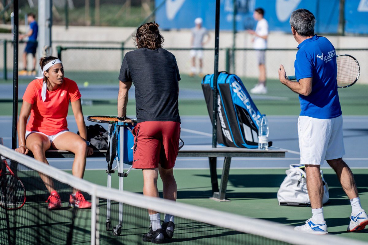 rnadalacademy's tweet photo. 👋🏼 Welcome to the #RafaNadalAcademy 
@CaroGarcia  ‼️🔝

We hope you are enjoying your days training at the Academy, it's a pleasure having you here 💪🏻🎾🔥 https://t.co/d4nf1aZn93