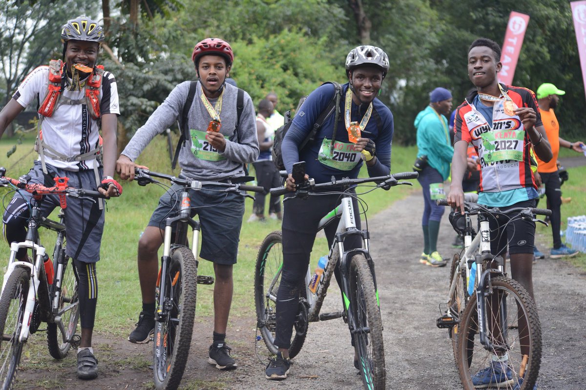 TeamJashoKE's tweet photo. #MFTT did not leave out the MTB crew. They also came in big numbers to enjoy the Menengai Forest Trail Tour #TeamJashoKE https://t.co/IrkDKXzKfQ