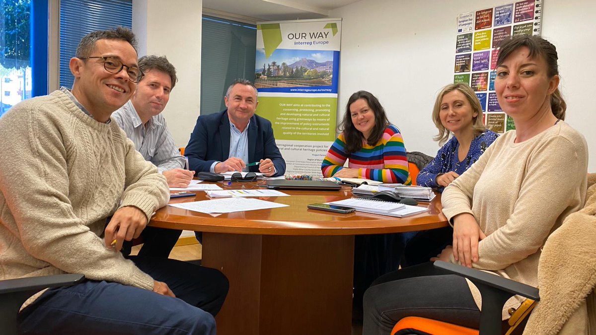 OurWay18's tweet photo. #OurWayProject Lead Partner works on the next steps of the project:
✅ Study Visits
✅ Stakeholder meetings
✅ Action Plan
@interregeurope @GreenwaysEurope
@ViasVerdesRM @EuroVertiC @euinmyregion @EuropeDirectRMu
@itremurcia #Greenways #naturalheritage #culturalheritage https://t.co/If7qEtkaZ1