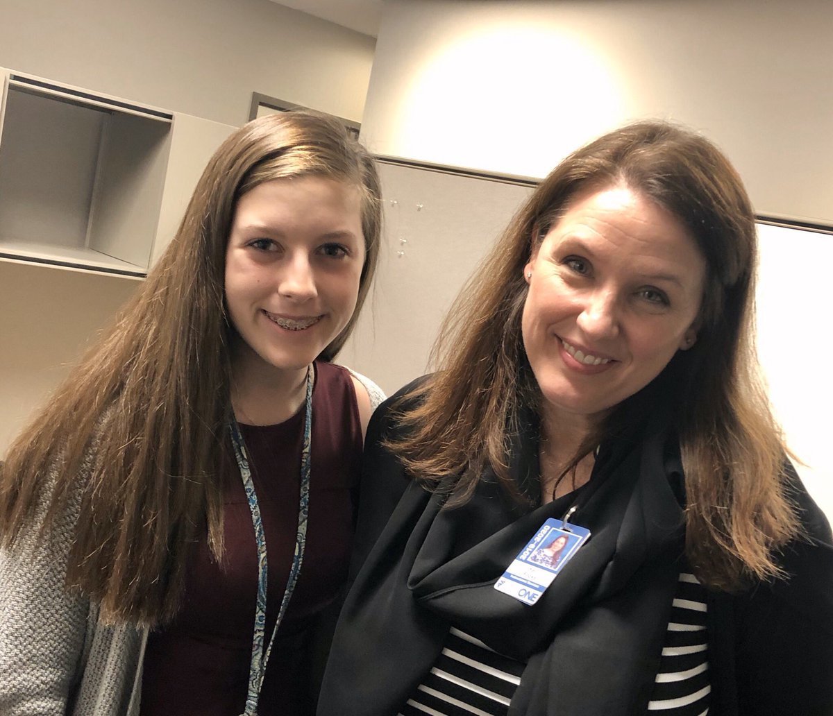 BetsyCrick's tweet photo. From learning about @Lex1Arts to conducting #Lex1Grants research... she did it all, y’all! Proud of my mini-me 🥰 @LexingtonOne #Lex1NGHD https://t.co/TL9HfJiT87