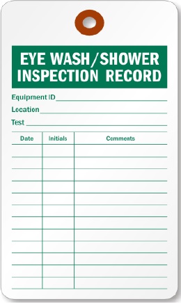 Safety Tip: Reminder that all eyewash stations in lab must be activated once a month and documented on a checklist. Routine activation ensures that stations are safe to use when necessary.  #safety #EHS #eyewash #labsafety