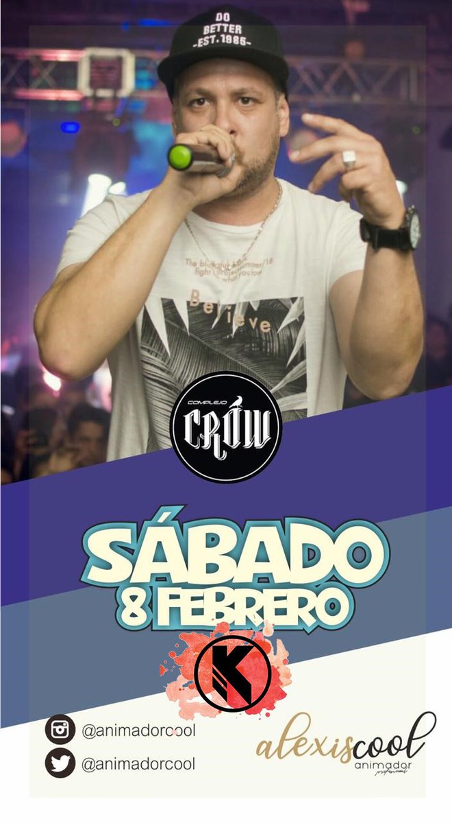 Kaospr20's tweet photo. Estamos a 4 días de explotar TODO!!! y se van sumando cada vez más sorpresas, los esperamos a todos para pasar una noche KAÓTICA junto a todo el equipo de @ComplejoCrow 💥💣 https://t.co/5fcbmi1DFE