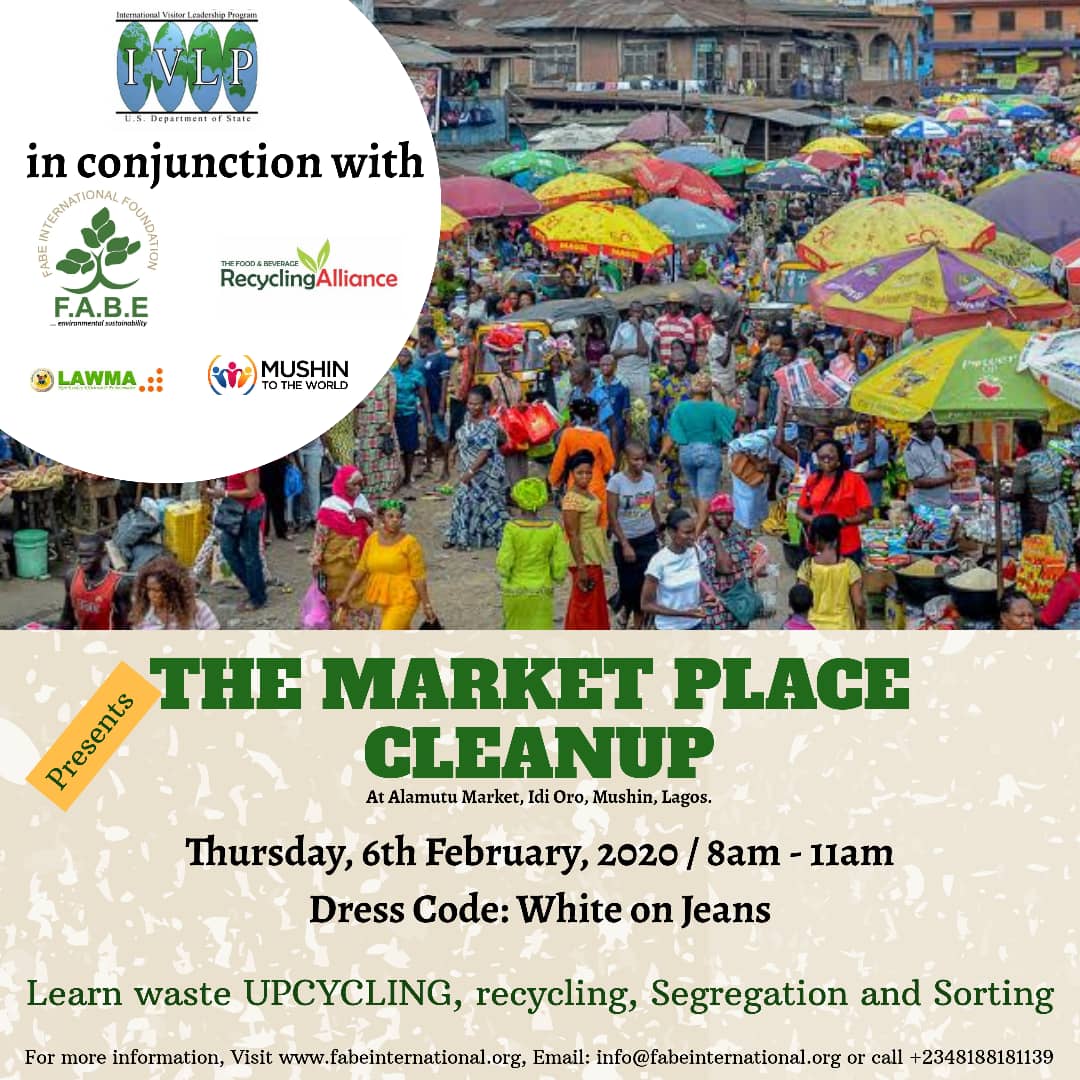 fabenigeria's tweet image. Happy to announce our first #MarketCleanup for the year 2020

#MushinMarket must experience #UpcycleHourWithFabe using our #ExperientialAdvocacy model

How do you prevent diseases if not by cleaning up #Markets 

#TidyNigeria #TidyNigeriaMushinMarket #FABEInternationalFoundation