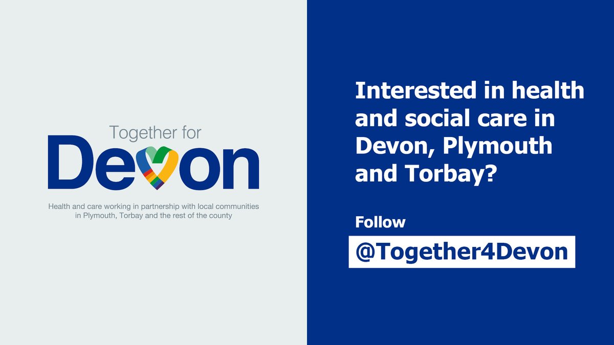 One Devon - Integrated Care System for Devon tweet media