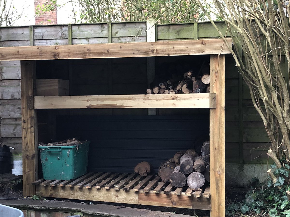 knutshandyman's tweet image. Today’s job creating this bespoke Log Store #logstore #wilmslow #handymanwilmslow #drywood