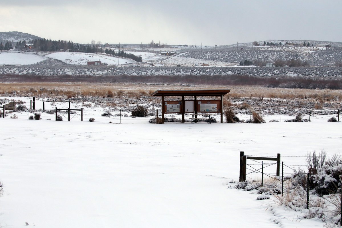 Photo of South Fork State Park Meadows. The location of the Feb. 8 snowshoe hike.
