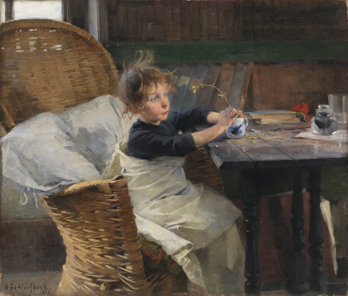 Helene Schjerfbeck: Toipilas (1888). Kansallisgalleria / Ateneumin taidemuseo. Kuva: Kansallisgalleria / Yehia Eweis.