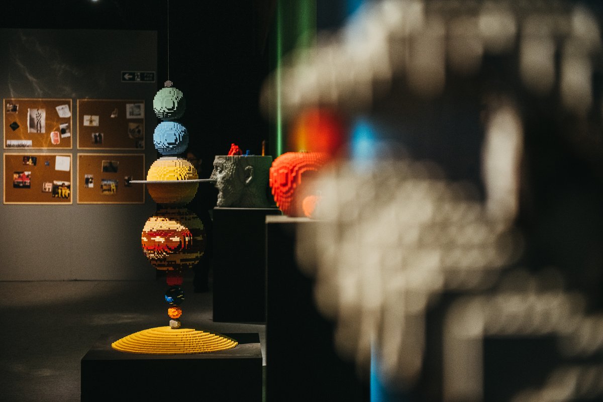 Nathan Sawaya was the first contemporary artist to use LEGO® bricks as an art medium. 

"I use LEGO® bricks as my medium because I enjoy seeing people’s reactions to artwork created from something with which they are familiar. Everyone can relate to it..." - <a href="/NathanSawaya/">Nathan Sawaya</a>