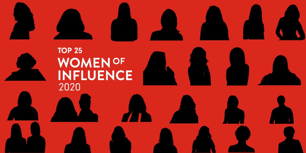 WOIGlobal's tweet image. We are proud to announce that the 2020 Top 25 Women of Influence Awards recipients list is now LIVE! From notable firsts to victories on the world stage, last year was a momentous year for Canadian women — find out who made this years list: bit.ly/2GW7noe #WOITop25