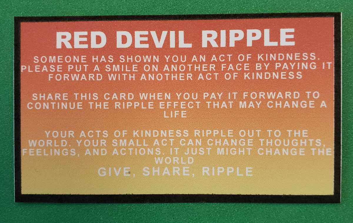 celesteaj21's tweet photo. Received this card and an amazing homemade pizza on Monday morning at RHS. Along with the message to "share your story and build the ripple into a wave". I'm definitely paying it forward and going to make this ripple bigger! @LearnatRHS https://t.co/myE5oeYlUe
