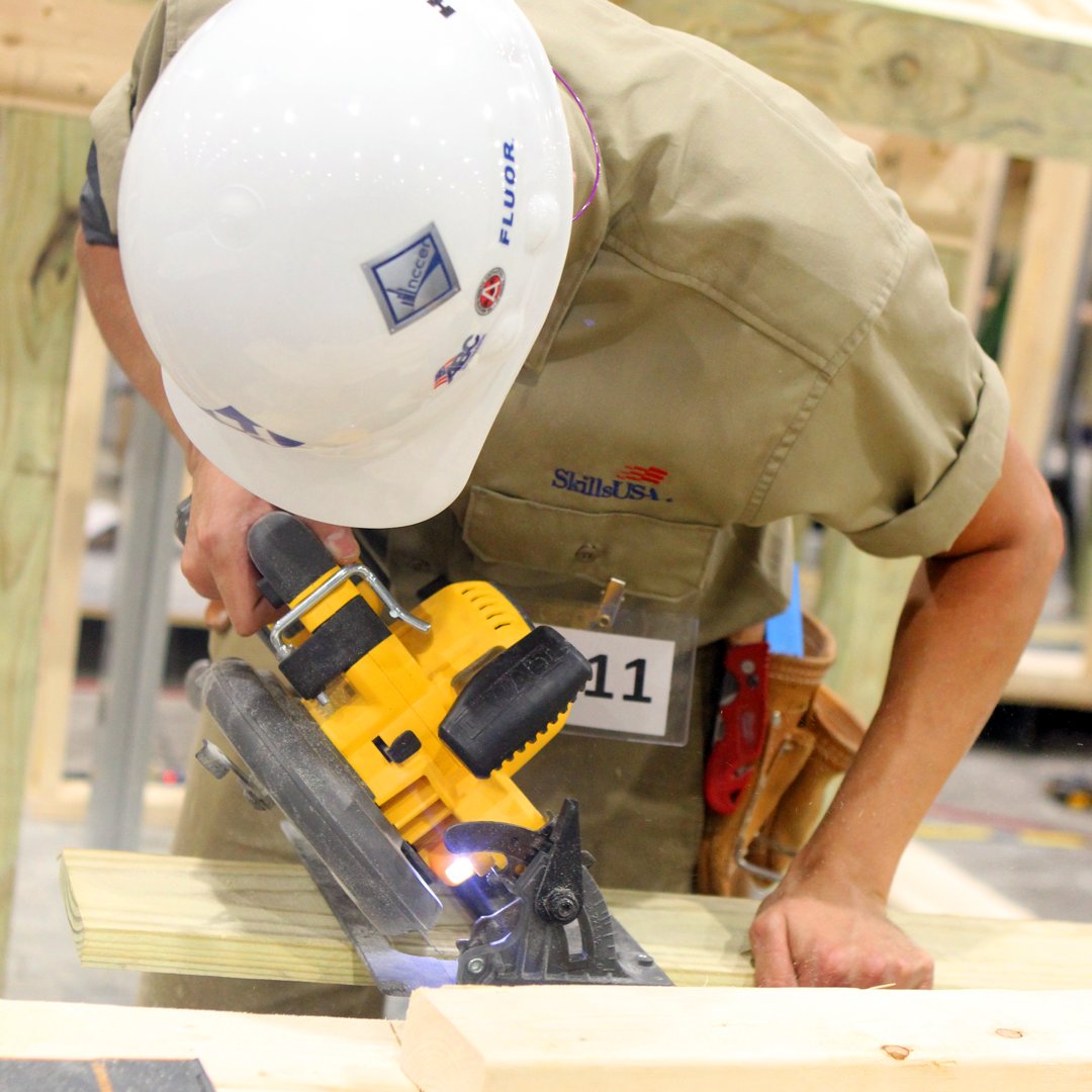 Did you know: <a href="/SkillsUSA/">SkillsUSA</a> serves more than 365,000 students and instructors annually? #SkillsUSAWeek #CTEMonth