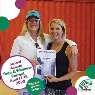 camphehoha's tweet photo. #ThrowbackTuesday to the Yoga &amp; Wellness Retreat Fundraiser in support of #CampHeHoHa and individuals with #specialneeds. Kirsten won a #tripfor2 to #Wanderlust in #Hawaii. You could win this year. Comment/DM to learn more!! #yoga #yeg #yegevents #yegyoga https://t.co/5agCYs0TpN