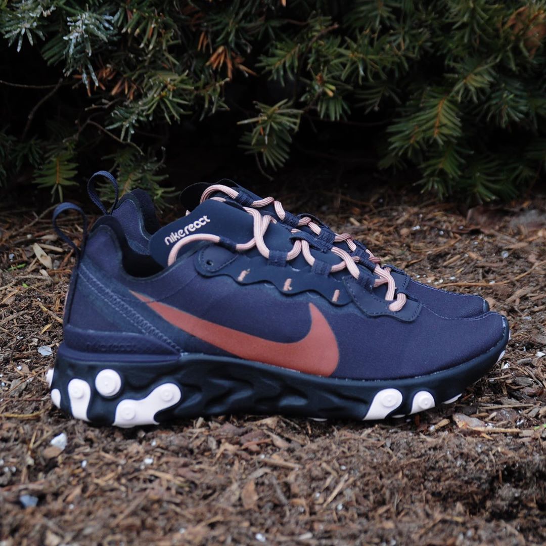 nike react element 55 oil grey