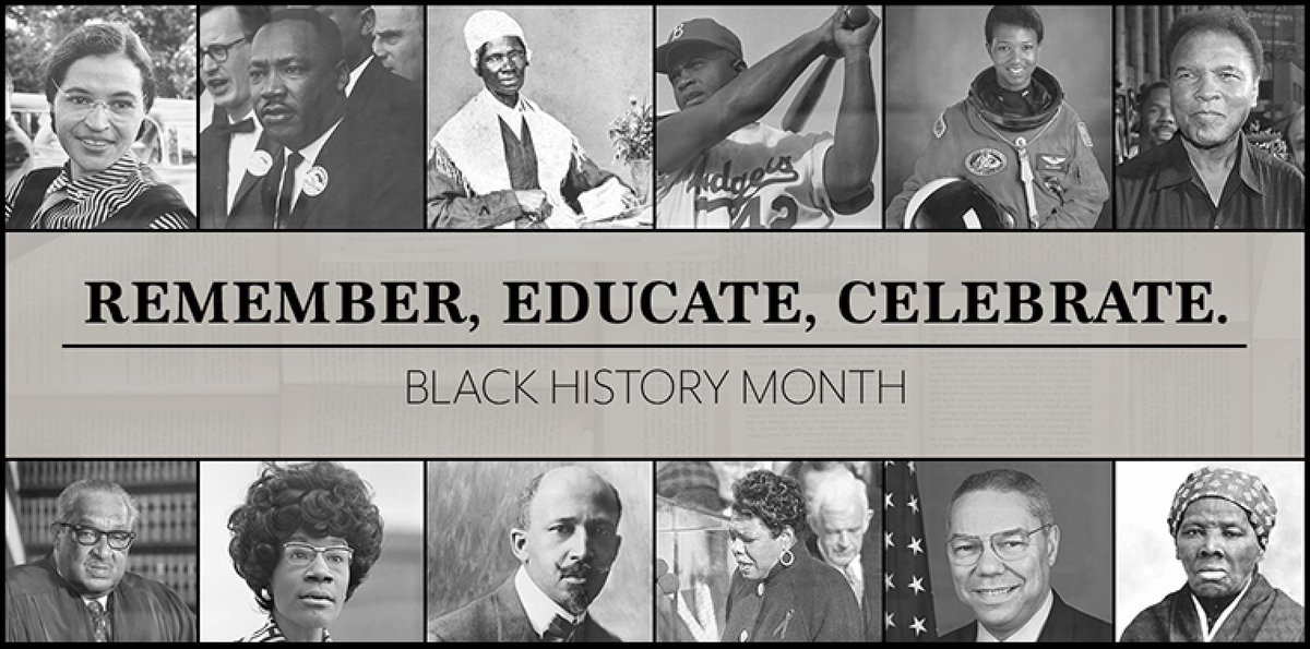 IntCulturalTCC's tweet photo. ”We must never forget that Black History is American History. The achievements of African Americans have contributed to our nation’s greatness.” – Yvette Clarke https://t.co/8r0N2BkGgk