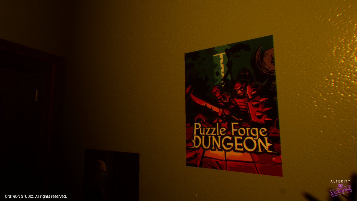 AlterityTheGame's tweet photo. 🇬🇧 The Game in the game: our friends from @TuesdayQuest are developping their next game, Puzzle Forge Dungeon! It will be released this year on Steam! 🤩
👉 https://t.co/V2rn0xqe9y
#Alterity #IndieGames #PCGame #PuzzleForge #PuzzleGame #Roguelike #Steam #Videogames #Wishlist https://t.co/Xmc6VnrbqV